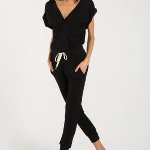 Philanthropy Wally Jumpsuit in Black Cat